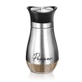 thumbnail image 1 of Salt and Pepper Stainless Steel Seasoning Shaker Glass Kitchen Gadgets Bottom Spice Dispenser Pepper Shaker BBQ Set Kitchen Tool (Pepper), 1 of 7
