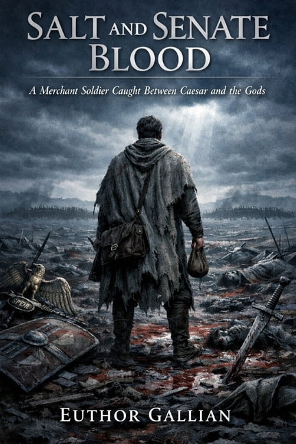 Salt and Senate Blood: A Merchant Soldier Caught Between Caesar and the Gods, (Paperback)