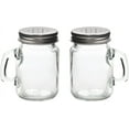 Salt and Shakers Glass Mason Jar Spice Jars