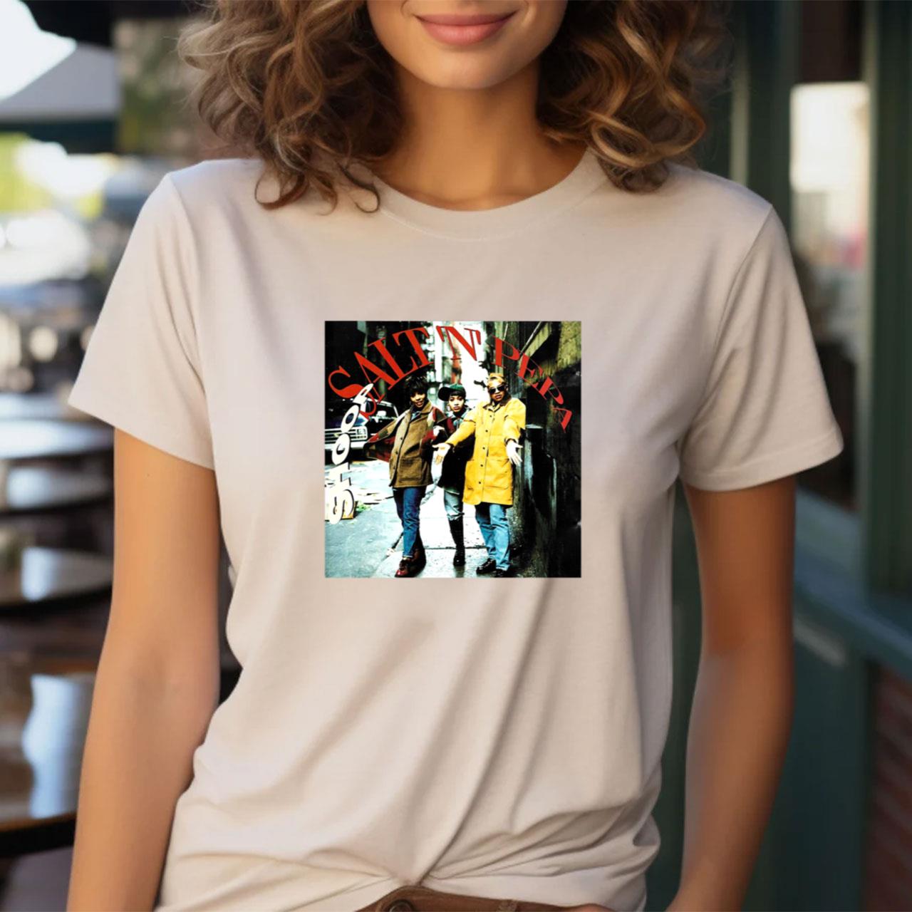 Salt n Pepa Shoop Shirt, Salt and Pepper tee, Shoop album graphic