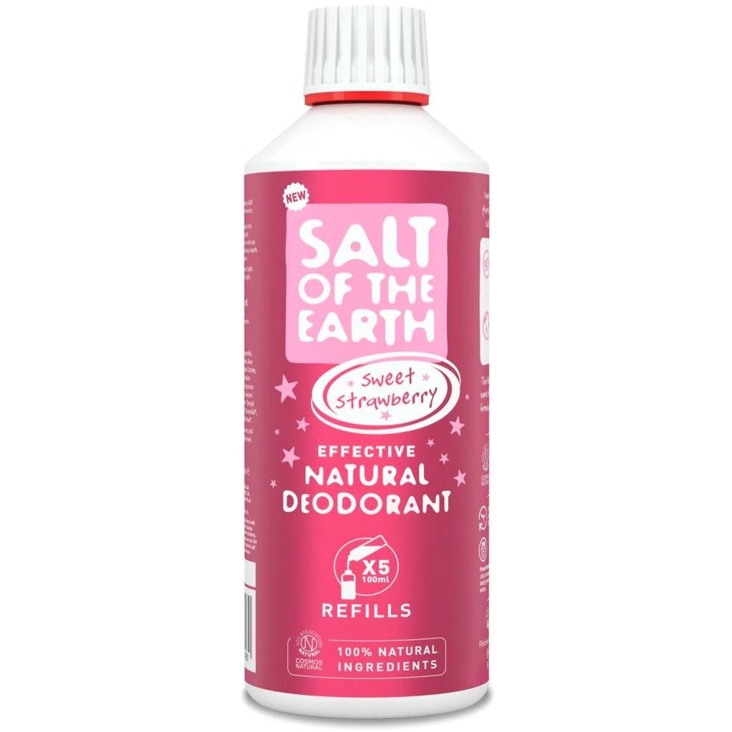 Salt of The Earth Sweet Strawberry Natural Deodorant Refill 500ml