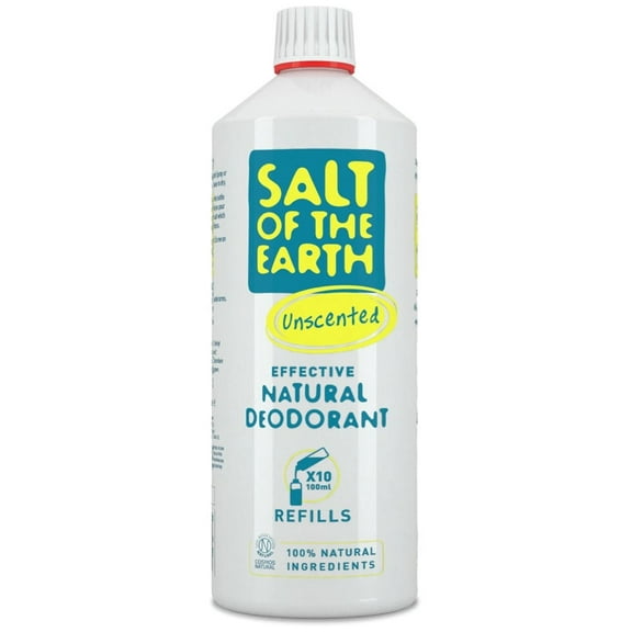 Salt of The Earth Unscented Natural Deodorant Refill 1000ml