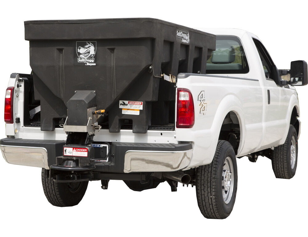 SaltDogg Poly Hopper Spreader - 1.5 Cubic Yard Capacity| Model# SHPE1500