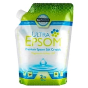 SaltWorks Ultra Premium Epsom Salt, Medium, 2 Pound