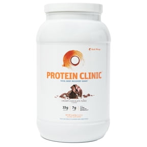 SaltWrap Protein Clinic - All-In-One Muscle Building Protein Shake with HMB and Collagen - Chocolate Fudge
