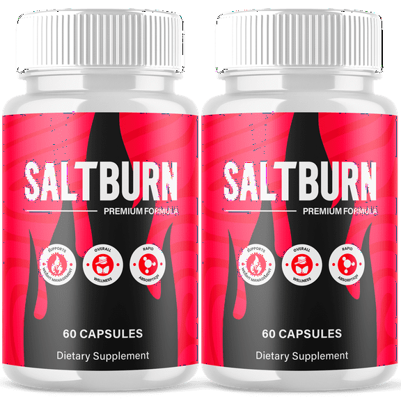 Saltburn Advanced Formula Pills Supporting Energy and Healthy Lifestyle Salt Burn 120 Capsules