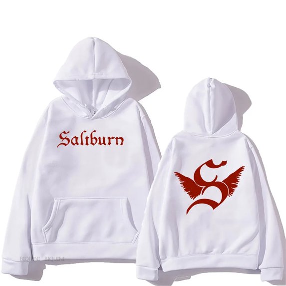 Saltburn Hoodies Unisex Merch Graphic Pullover Hooded Long Sleeve Sweatshirt