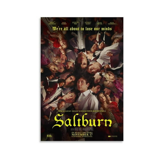 Saltburn Movie Poster for Bedroom Aesthetic Canvas Art Wall Decor