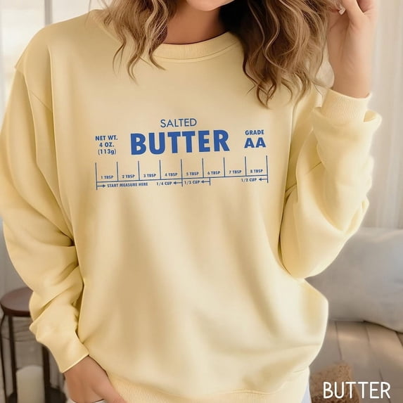 Salted Butter T-shirt,Stick Of Butter T-shirt, Funny Baker Gift, Baking Shirt, Foodie Chef Shirt, Butter Lover Gift TH210565