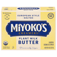 thumbnail image 1 of Miyoko's Creamery Salted European-Style Plant Milk Butter Spread, 8 oz Box, Ready to Use, 1 of 13