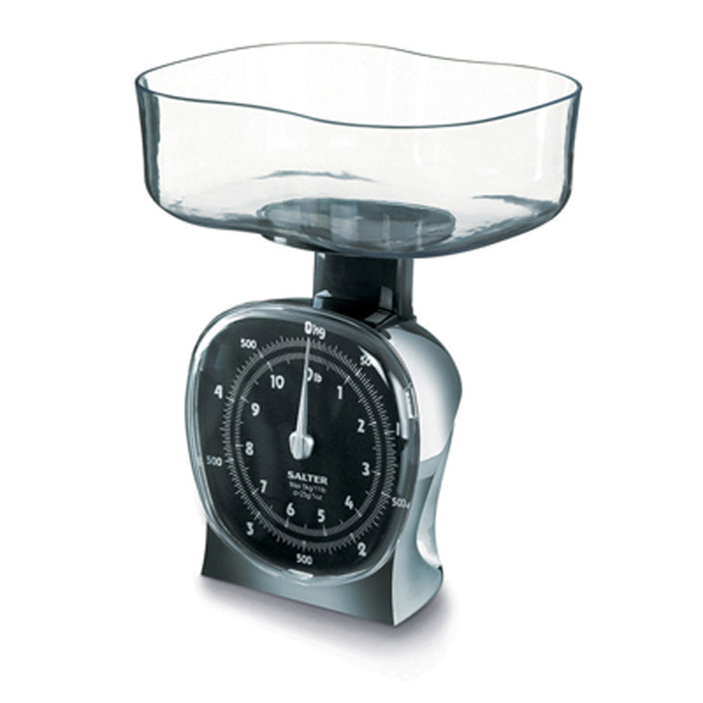 Salter 135CRDR Chrome Mechanical Kitchen Scale 