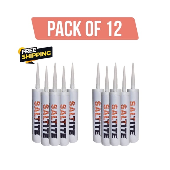 Saltite Salt Glue Adhesive for Himalayan Salt Blocks Bricks and Tiles Pack of 12