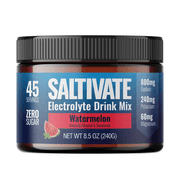 Saltivate Watermelon Electrolyte Powder, Sugar Free, 45 Servings