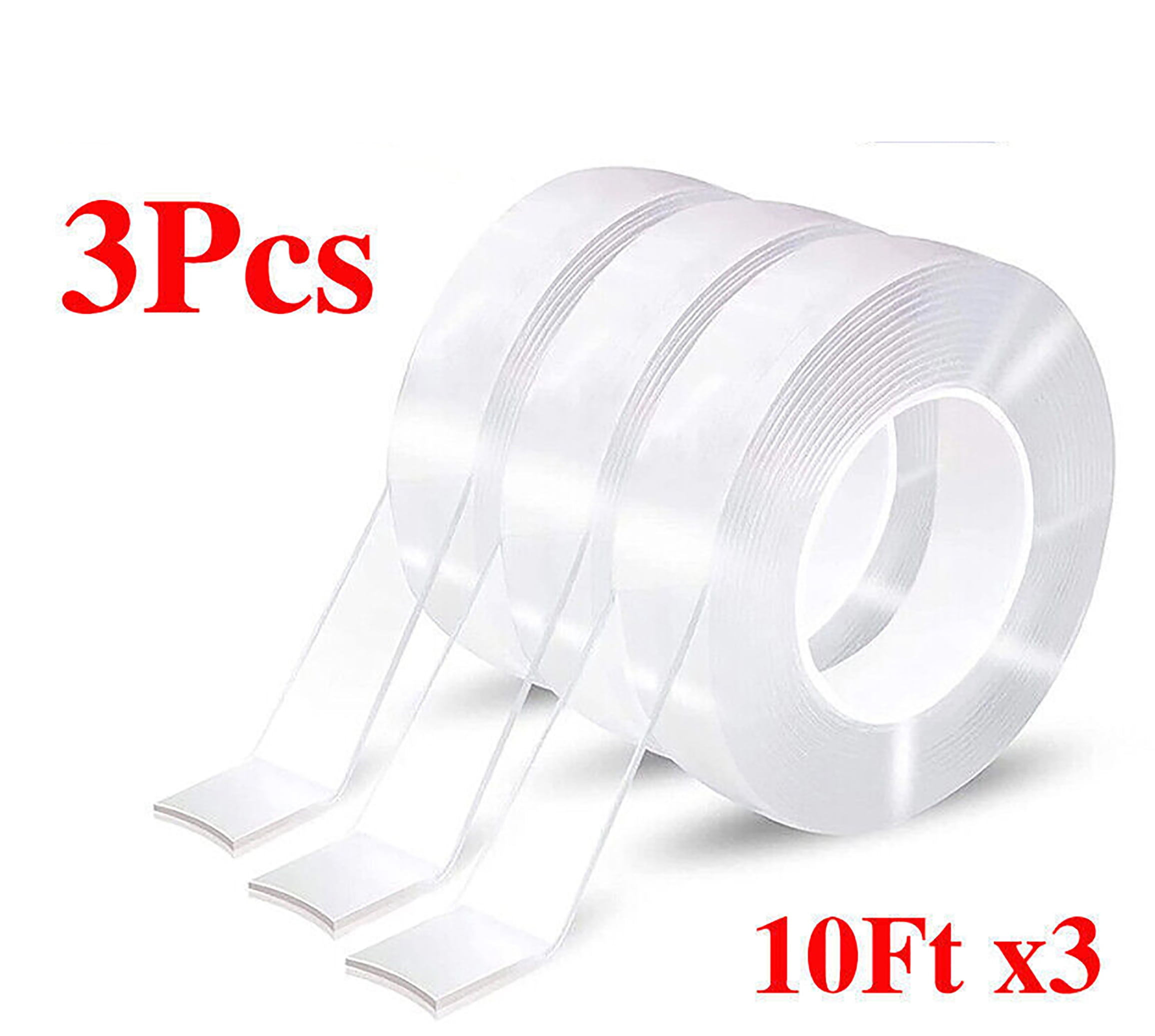 Saltnlight 10Ft x 3Pc Alien Tape Nano Stick Nano Locks Anything Without