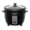 thumbnail image 1 of Salton Automatic 6-Cup Rice Cooker - Black, 1 of 4