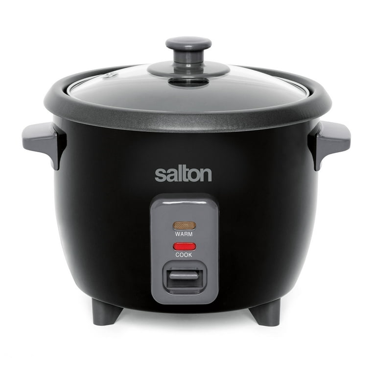 Salton 6 Cup Automatic Rice Cooker ,Black