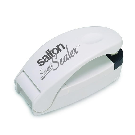 Salton SmartSealer Bag Sealer BS1442 - Handheld Bag Cutter - White