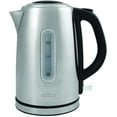 thumbnail image 1 of Salton Cordless Electric Kettle Stainless Steel JK1903 - Automatic Shut-Off - 1.7 L, 1500 W — Residential Use, Standard Application, 1 of 7