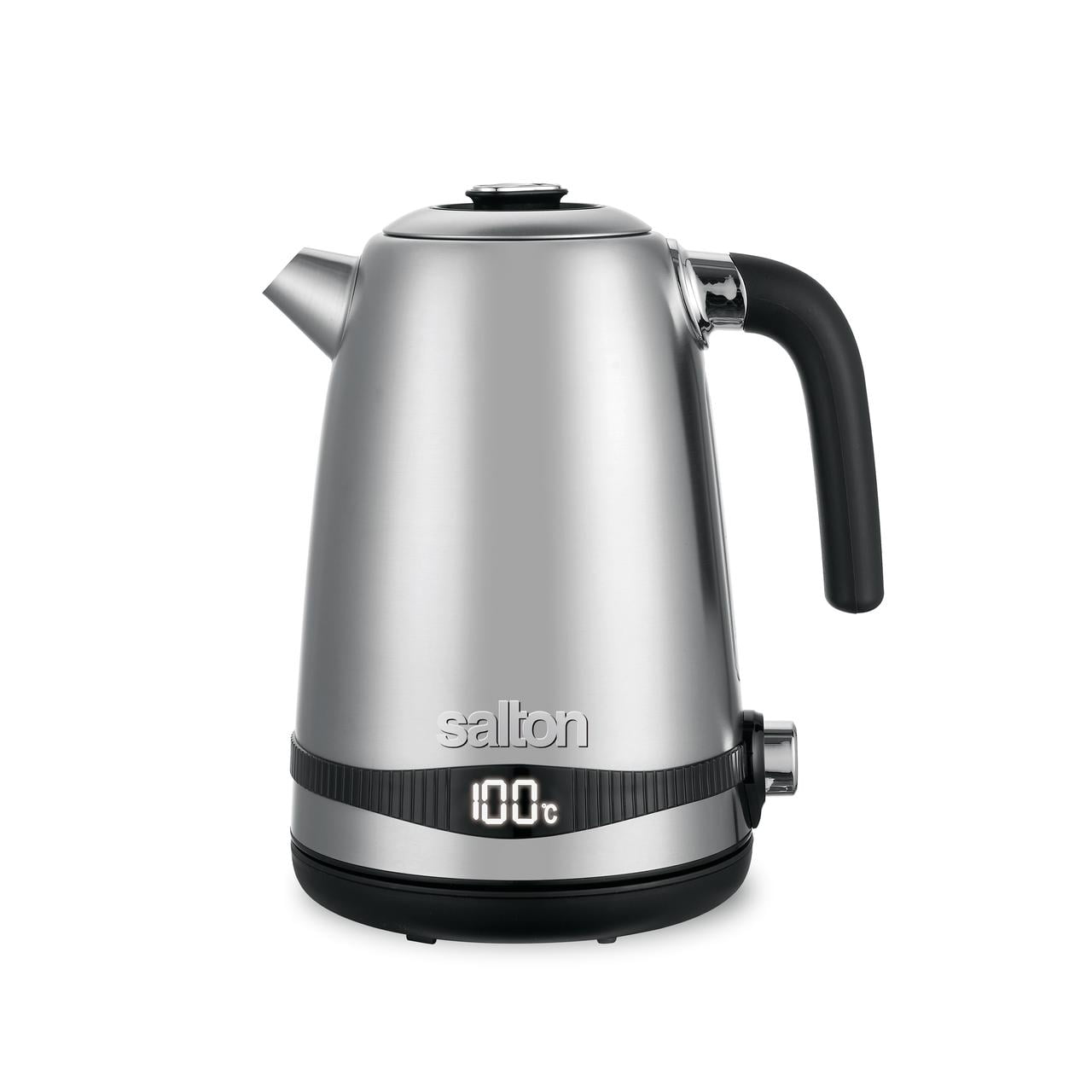 Salton Stainless Steel Digital Variable Temperature Electric Kettle