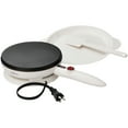 Salton Electric Crepe & Tortilla Maker, CM1337, White