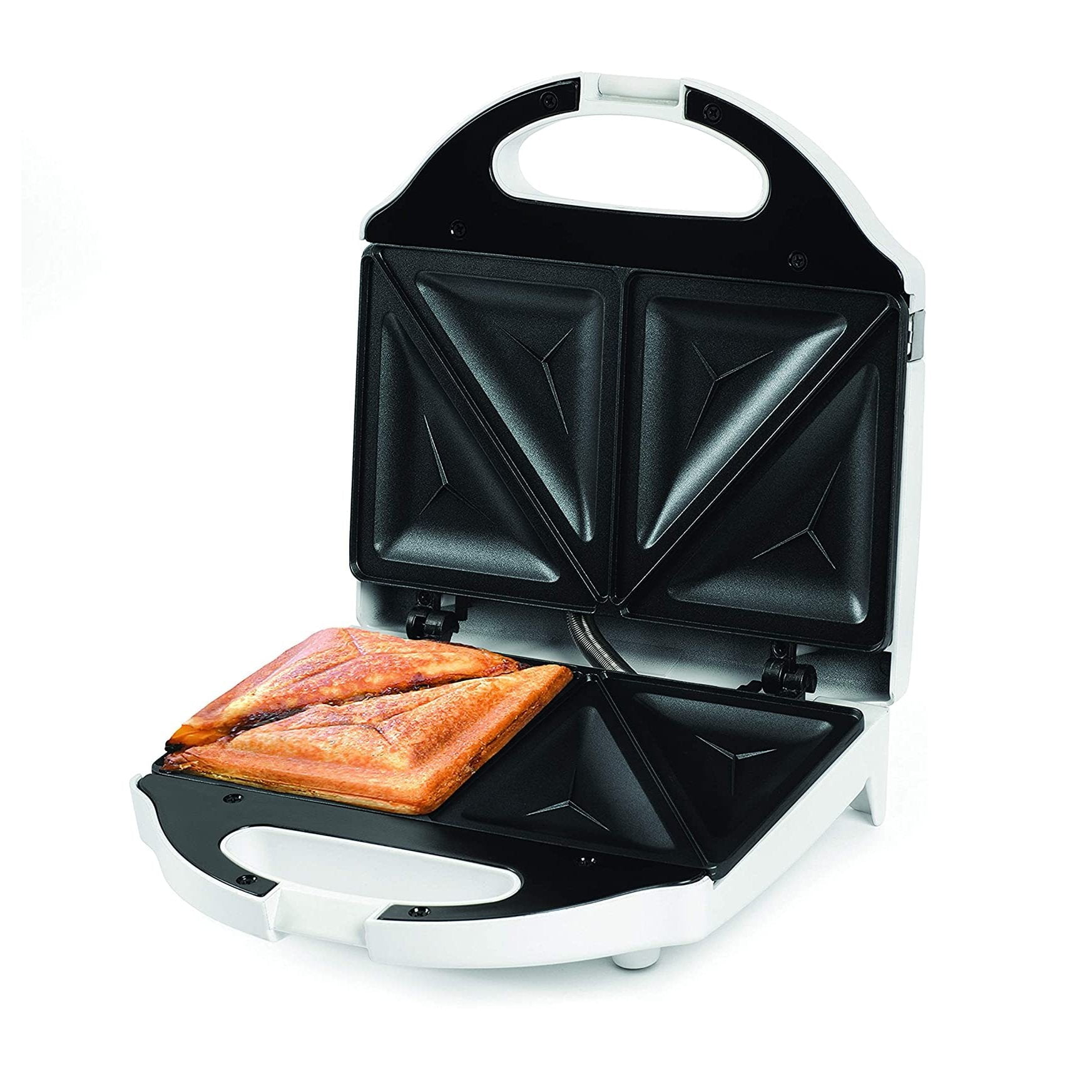 Salton Essentials Sandwich Grill with NonStick Surface, White