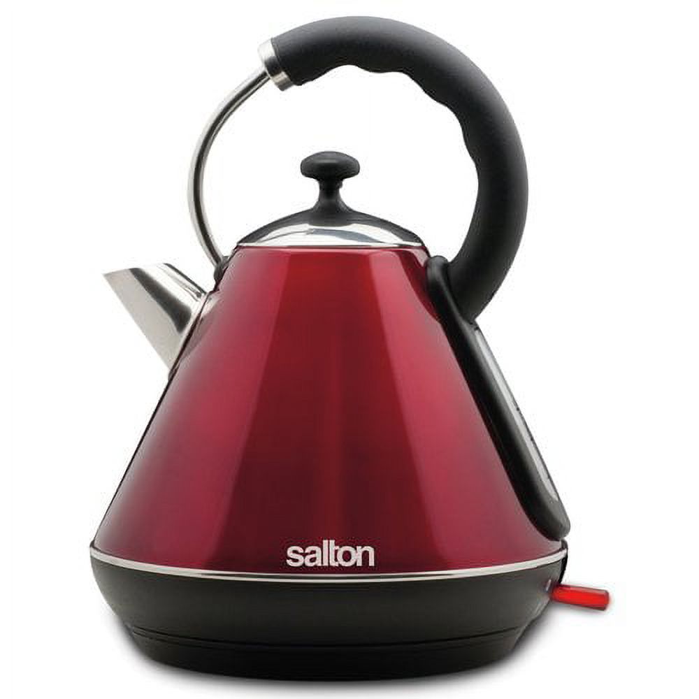 Salton JK1570 Cordless Retro Pyramid Electric Jug Kettle 1.8L Stainless