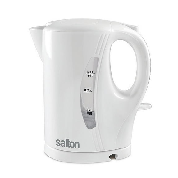 Salton Jug Kettle 1 .0 L/Qt - White, Cordless