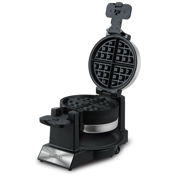 Salton Rotating Double Belgian Waffle Maker