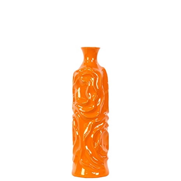 Maya Wrinkled Ceramic Vase