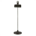 thumbnail image 1 of Benzara BM229718 Tubular Metal Frame Stand with Clip, Black - Large, 1 of 5