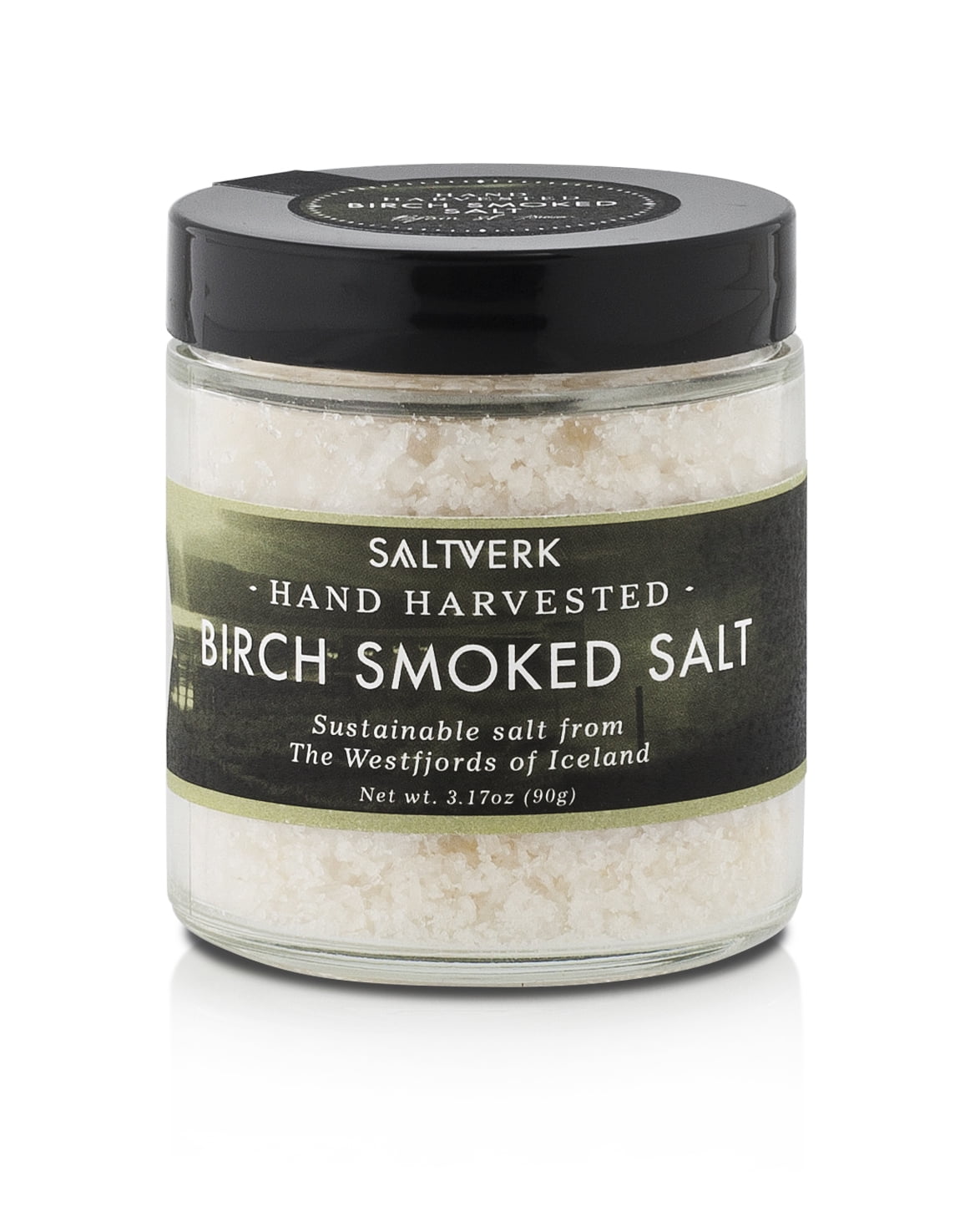 Saltverk Birch Smoked Sea Salt - Gourmet, Icelandic, Hand