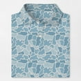 thumbnail image 1 of Saltwater Camo Polo Shirt for Men Short Sleeve Outdoors Fishing Hunting, 1 of 6