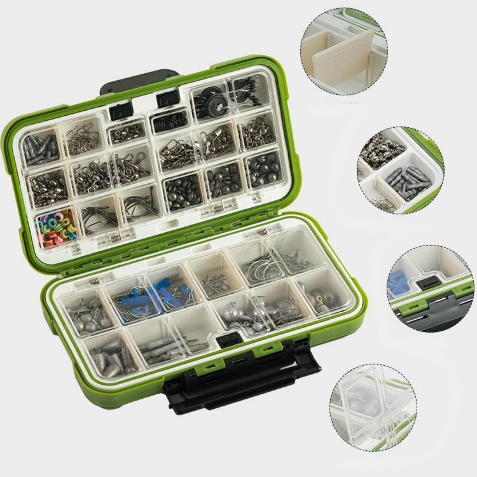 Saltwater Fishing Kit Complete Set for Rock Fishing Enthusiasts and Anglers – Tackle Storage Solution for Outdoor Adventures
