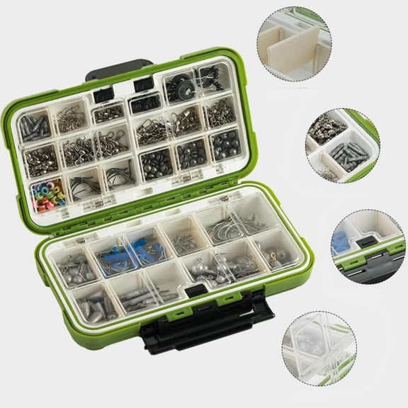 Saltwater Fishing Kit Complete Set for Rock Fishing Enthusiasts and Anglers – Tackle Storage Solution for Outdoor Adventures