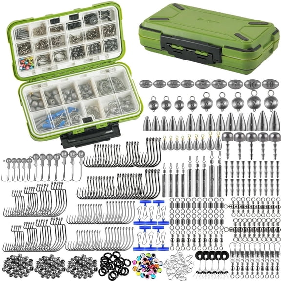 Saltwater Fishing Kit Complete Set with Tackle Storage for Rock Fishing Enthusiasts Anglers Gear