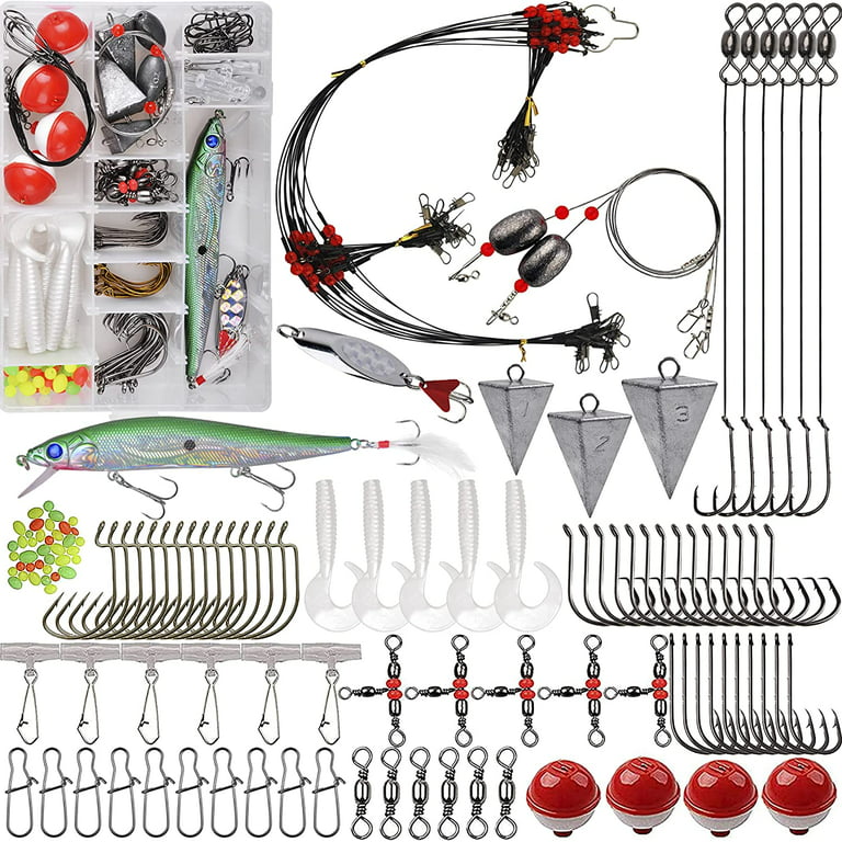 Saltwater Surf Fishing Tackle Kit - Saltwater Fishing Rig Include