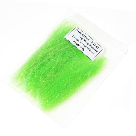 Saltwater Fly Tying Fiber Material for Realistic Bait Fishing Lures - Bass, Snapper DIY