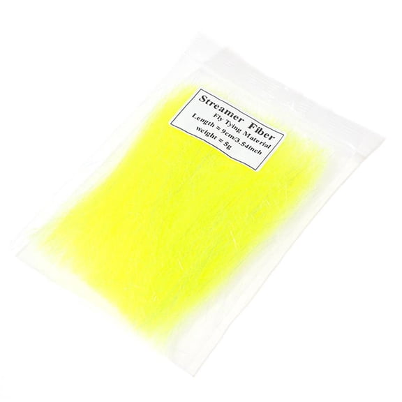 Saltwater Fly Tying Fiber Material for Realistic Bait Fishing Lures - Bass, Snapper DIY