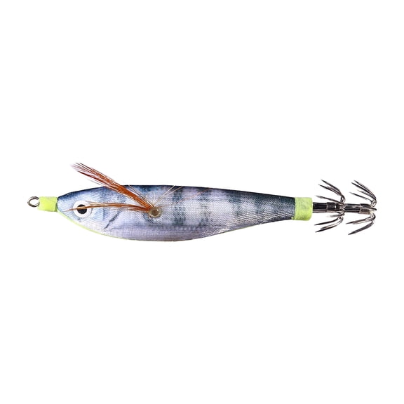 Saltwater Freshwater Angling Shrimp Cuttlefish Jigs Hook Lures Round Belly Squid Jigs Fishing Lures with Shrimp Designs