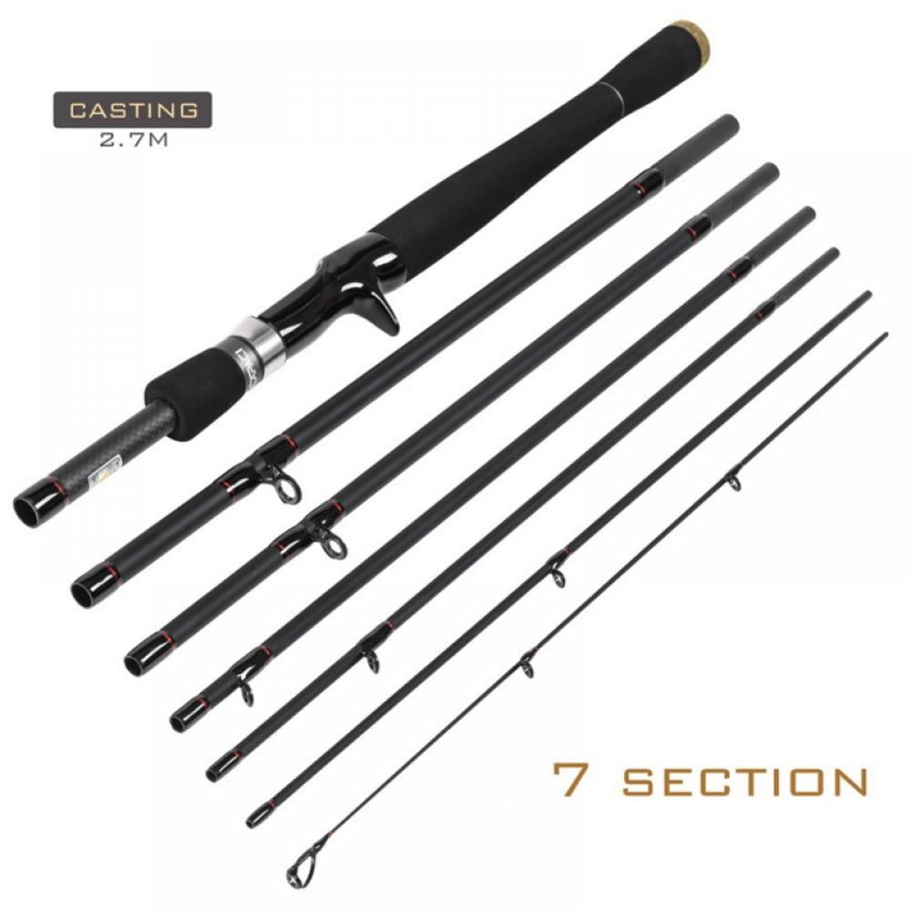 Saltwater/Freshwater Offshore Casting/Spinning Fishing Rod Carbon Fiber Boat Kayak Fishing Rod