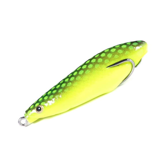 Saltwater Frog Crankbait Lures 8.5cm 12.7g Topwater Swimbait with Hook Soft Baits