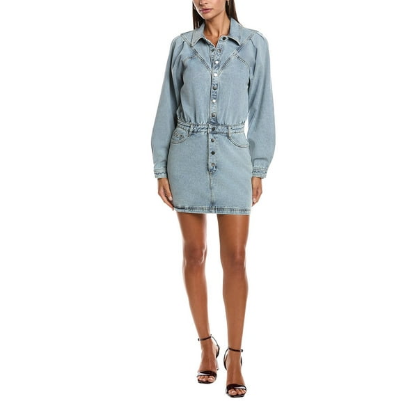 Saltwater Luxe womens  Midi Dress, m, Blue