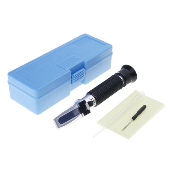 Saltwater Salinity Tester With Automatic Temperature Aluminum Alloy Hydrometer For Fishtanks