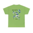 thumbnail image 1 of SaltwaterRagz BLUE MARLIN Graphic T-Shirt – Classic Fit for Men, Women, and Kids Shirts–Lime, 1 of 11