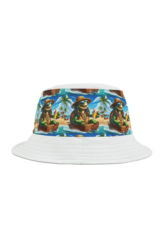 SaltwaterRagz BOX-SURFER TURTLE Bucket Hat