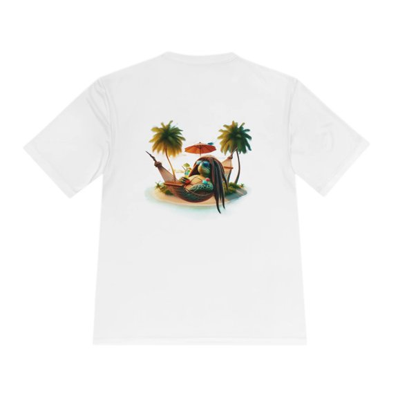 SaltwaterRagz "SEA ESTA" Unisex Tee – Moisture-Wicking, Athletic Fit Casual Shirt for Men, Women, and Boys – New Design