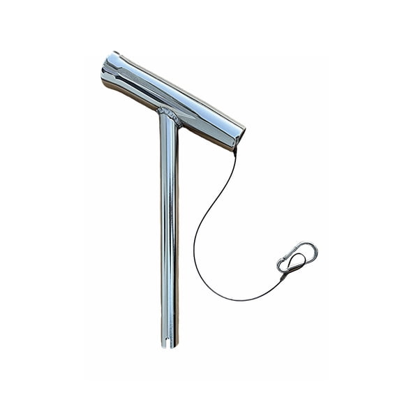 Salty Adventures 1-Way Fishing Rod Holder - 10" Flared Tulip - Outrigger Style - Rod Rigger
