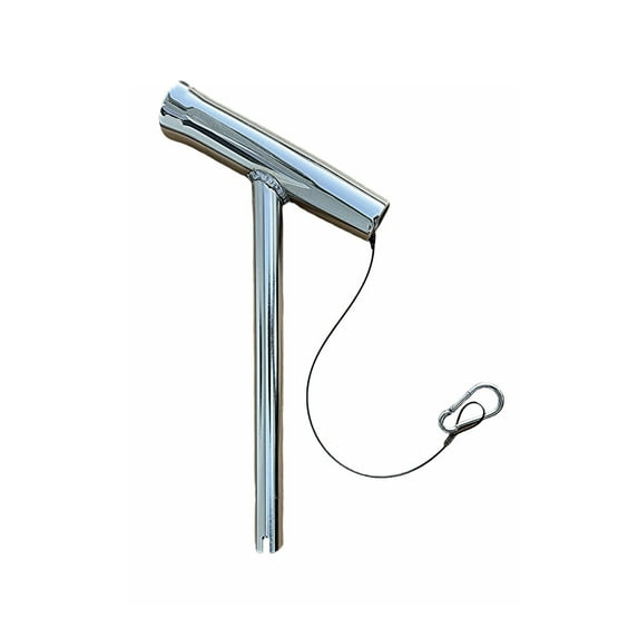 Salty Adventures 1-Way Fishing Rod Holder - 10" Flared Tulip - Outrigger Style - Rod Rigger
