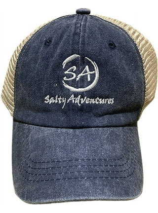 HDE Trucker Hat - Performance Outdoor Snapback Adventure Hats for Men Sky  Bison 