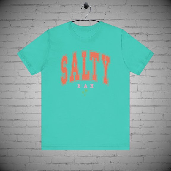 Salty Beach shirt, Summer top, Beach tee, Nature lover Gift, Lake Fan Gift